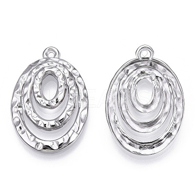 Non-Tarnish 304 Stainless Steel Pendants STAS-T063-215P-1