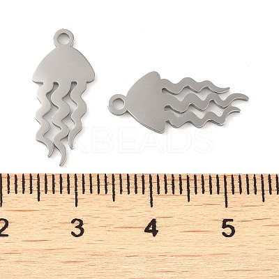Non-Tarnish 304 Stainless Steel Pendants STAS-J042-19P-1