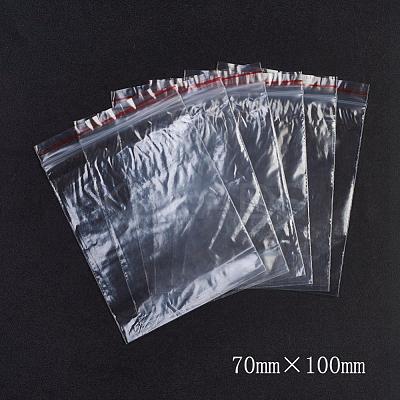 Plastic Resealable Packaging Bags OPP-G001-E-7x10cm-1