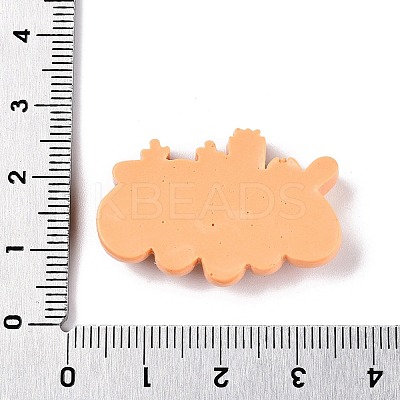 Christmas Opaque Resin Decoden Cabochons X-RESI-N039-114C-1