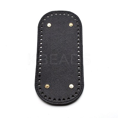 Imitation Leather Knitting Crochet Bags Bottom DIY-WH0302-37B-1