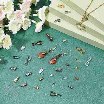 Brass Snap on Bails Set KK-SC0002-58-1