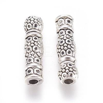 Tibetan Style Alloy Tube Beads LS-LF0658Y-1