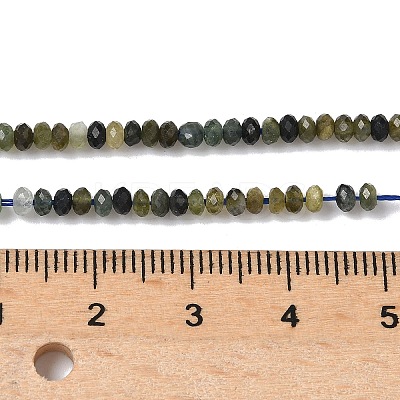 Natural Green Tourmaline Beads Strands LS-G-RM241221-O13-1
