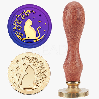 Wax Seal Stamp Set AJEW-WH0208-1160-1
