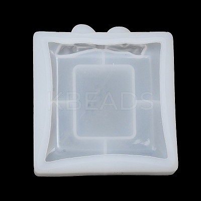 Bowknot Shape Jewelry Plate DIY Silicone Mold DIY-K071-02D-1