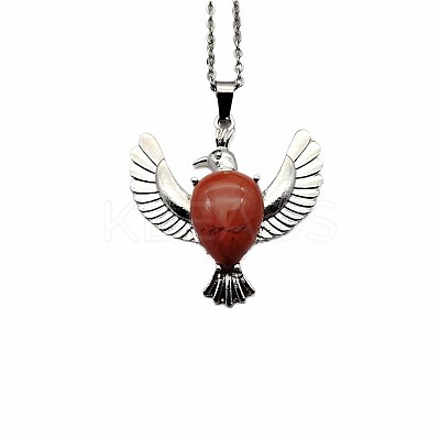 Peace Dove Water Droplet Crystal Necklace Pendant Fashion Ornament Simple Pendant VL5109-1-1