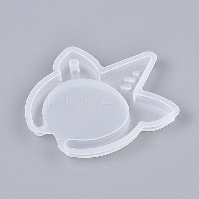 Unicorn Keychain Silicone Molds X-DIY-I036-25-1