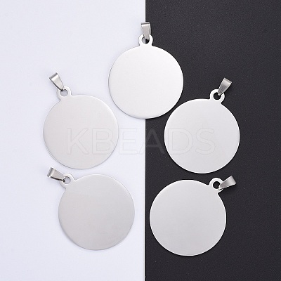 Tarnish Resistant 304 Stainless Steel Pendants LS-STAS-I140-01B-S-1