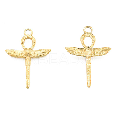 Ion Plating(IP) 201 Stainless Steel Pendants STAS-N098-249LG-1