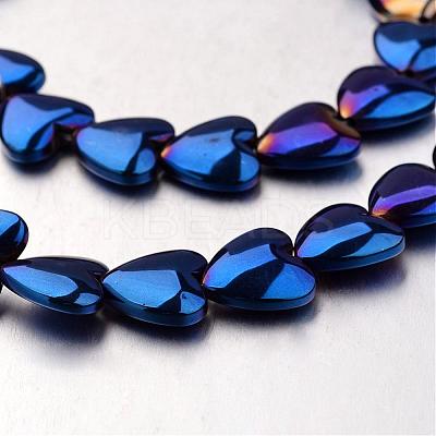 Electroplate Non-magnetic Synthetic Hematite Bead Strands G-F300-22D-05-1