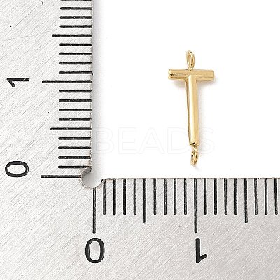 304 Stainless Steel Letter Connector Charms LS-STAS-M108-01G-20-1