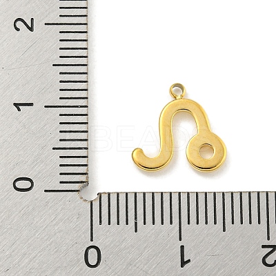 Real 18K Gold Plated PVD Vacuum Plating 304 Stainless Steel Pendants STAS-L278-002G-05-1