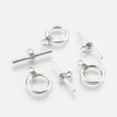 Alloy Toggle Clasps PALLOY-J659-23AS-1