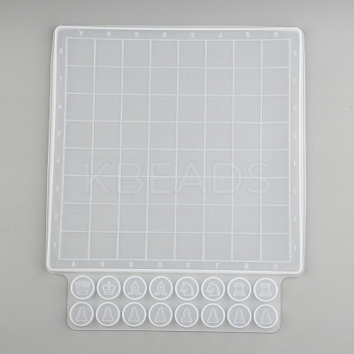 Chess Pieces & Chessboard Silicone Molds LS-DIY-J003-04-1