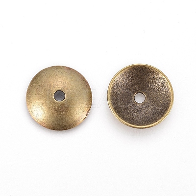 Alloy Beads Caps EA11072Y-AB-1