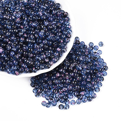 Baking Paint Glass Beads DGLA-T005-01A-02-1
