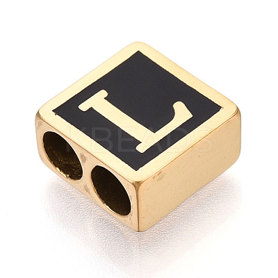304 Stainless Steel Black Enamel Square Spacer Bars STAS-T073-58L-G-1