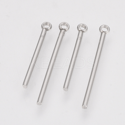 Tarnish Resistant 201 Stainless Steel Pendants X-STAS-S079-05-1