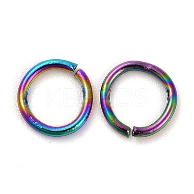 Ion Plating(IP) 304 Stainless Steel Open Jump Rings STAS-CJC0001-26D-1