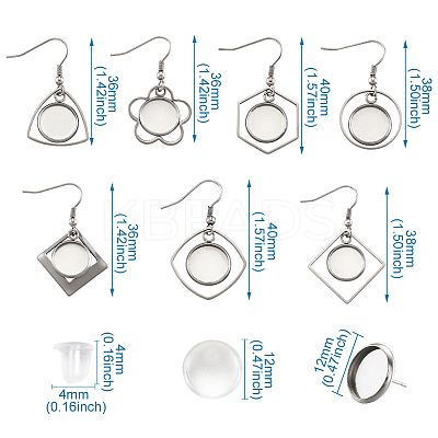 DIY Dangle Earring Jewelry Kits DIY-TA0001-87-1