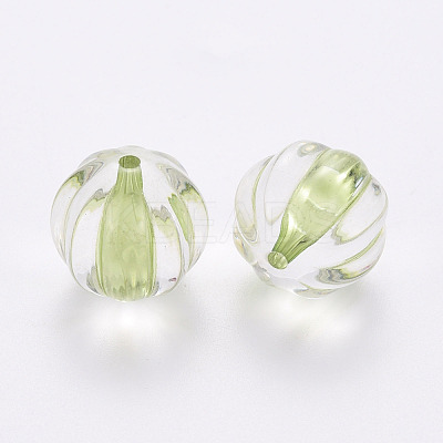 Transparent Acrylic Beads TACR-S154-19A-83-1