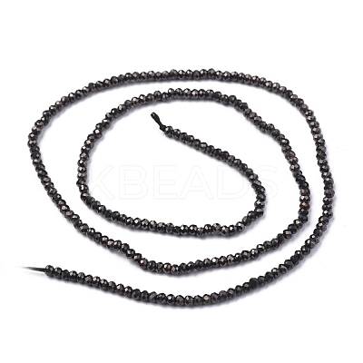 Electroplate Glass Beads Strands GLAA-F079-A-FP10-1