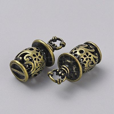 Tibetan Style Alloy Pendant Barn Lights Outdoor FIND-WH0431-37F-1