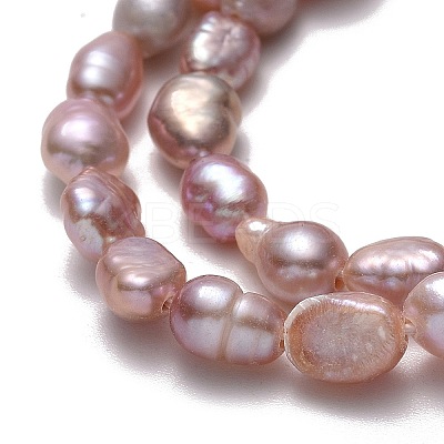 Natural Cultured Freshwater Pearl Beads Strands PEAR-A005-10C-01-X-1