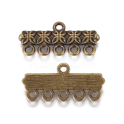 Tibetan Style Alloy Chandelier Components Links LS-MLF0753Y-1