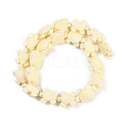Synthetic Coral Carved Beads Strands CORA-L020-E-06-1