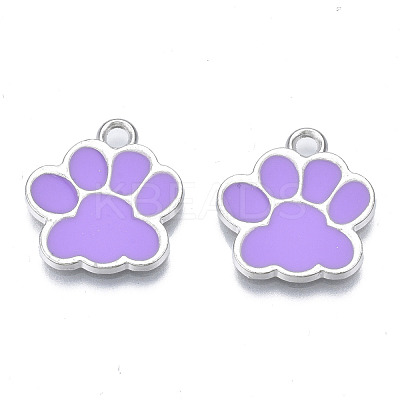 Alloy Enamel Pendants ENAM-T016-22P-D-RS-1
