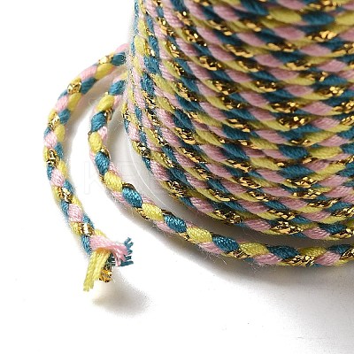 4-Ply Polycotton Cord with Metallic Thread OCOR-Z003-D106-1