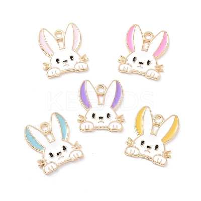 Alloy Enamel Pendants X-PALLOY-D015-08-1