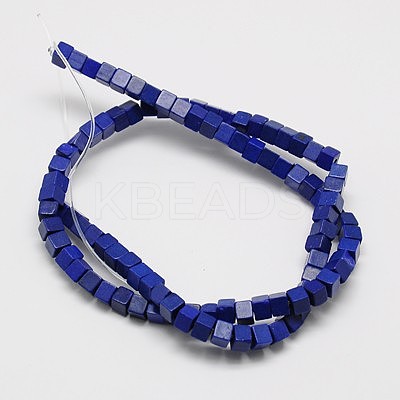 Synthetic Turquoise Beads Strands TURQ-G108-4x4mm-04-1