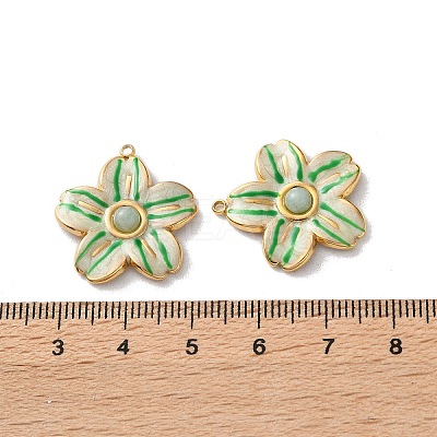 Dyed Natural White Jade Pendants STAS-A193-06G-01-1