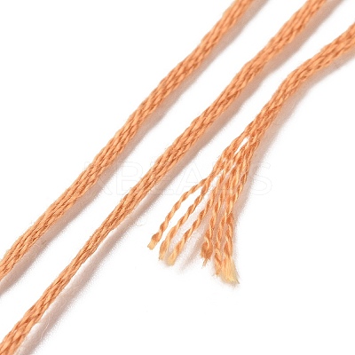 8 Skeins 8 Colors 6-Ply Polyester Embroidery Floss OCOR-M009-01A-02-1