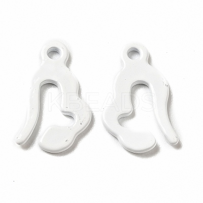 Spray Painted 201 Stainless Steel Charms STAS-G304-27-1