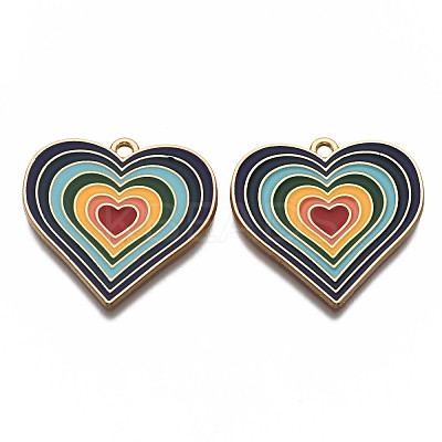 Alloy Enamel Pendants LS-ENAM-T011-110B-NR-1