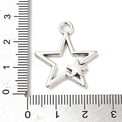 Tibetan Style Alloy Pendants PALLOY-M217-28AS-1