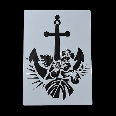 Plastic Hollow Out Drawing Painting Stencils Templates DIY-Z024-01N-1