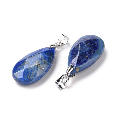 Natural & Synthetic Mixed Gemstone Pendants G-C007-01P-1