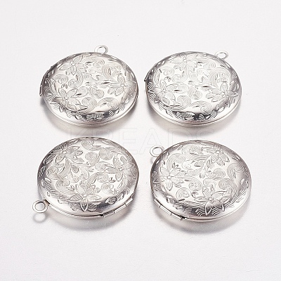 Tarnish Resistant 316 Stainless Steel Locket Pendants LS-STAS-G168-20P-1