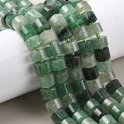 Natural Green Strawberry Quartz Beads Strands G-K245-C16-1