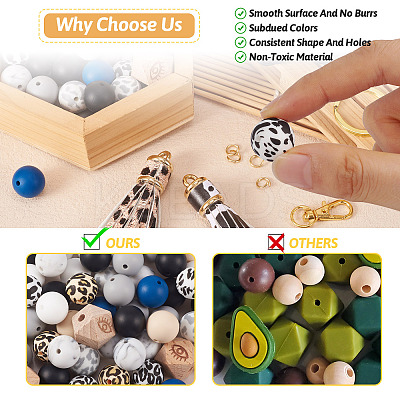 DIY Keychain Wristlet Making Kit DIY-TA0004-40-1