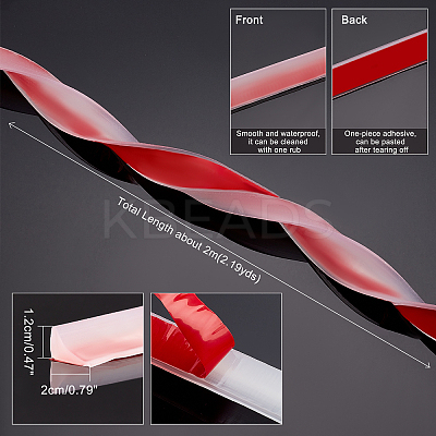 TPE Sink Water Barrier to Stop Dripping AJEW-WH0231-19-1