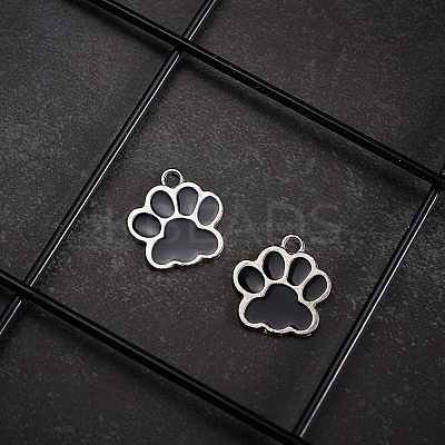 Enamel Pendants PALLOY-CJ0005-01-1