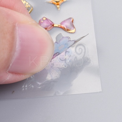Epoxy Resin Sticker DIY-B009-03C-1