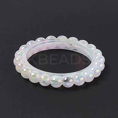 UV Plating Opaque Acrylic Beads Frames PACR-M003-03G-1