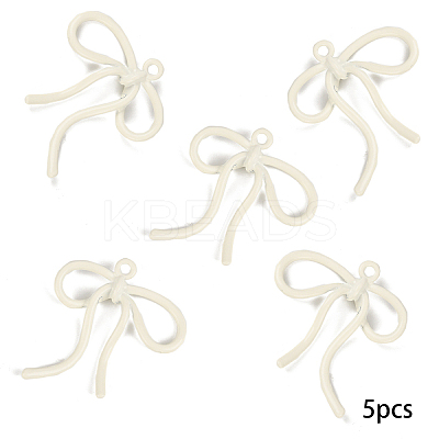5Pcs Baking Paint Alloy Pendants FIND-YW0009-10A-1